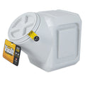 Vittles Vault Outback Stackable Plastic Dry Pet Food Storage Container for Dogs, Gray, 40 Pound Capacity